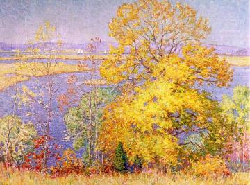 Connecticut River View From Ely's Ferry Road Artwork by William Chadwick