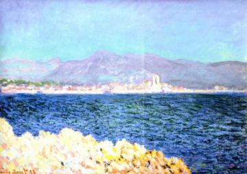 The Gulf of Antibes Artwork by Claude Oscar Monet