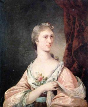 Portrait of Abigail Willing Artwork by Matthew Pratt