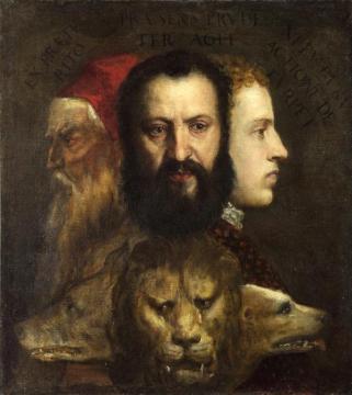 Allegory Of Time Governed By Prudence Artwork by Titian
