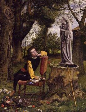 Titian Preparing to Make His First Essay in Colouring Artwork by William Dyce