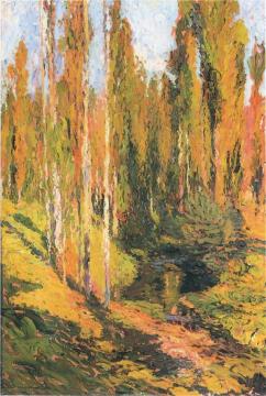 Sous bois Artwork by Henri Martin