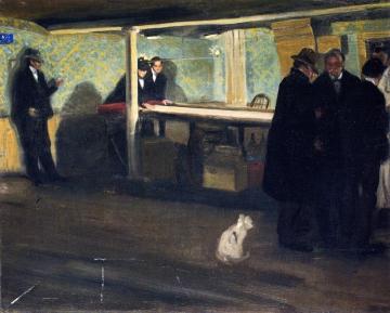 Evening at the Club Artwork by Alfred Henry Maurer