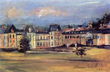 The City Artwork by Maurice Utrillo