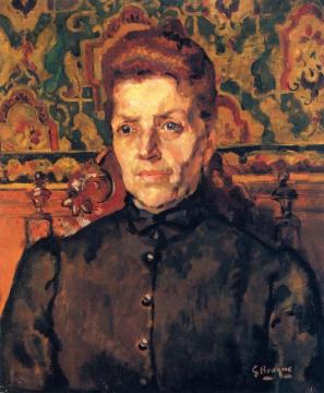 Portrait of a Woman Artwork by Georges Braque