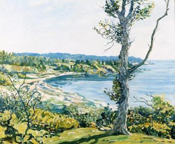 Coast of Maine Artwork by Walter Elmer Schofield
