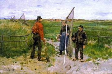 In West Flanders Artwork by Theo van Rysselberghe