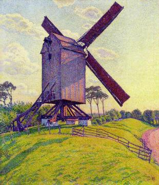 The Mill At Kelf Artwork by Theo van Rysselberghe
