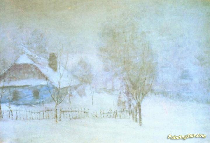 A Snowstorm Artwork by František Kaván