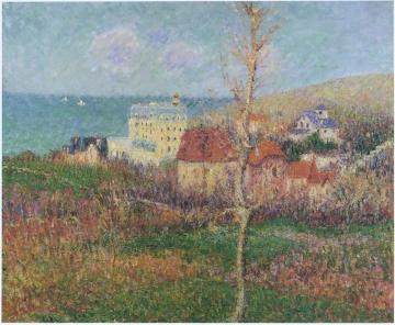 At the Coast of Normandy Artwork by Gustave Loiseau