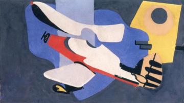 Study For Aviation: Evolution Of Forms Under Aerodynamic Limitations Iv (newark Airport Mural) Artwork by Arshile Gorky