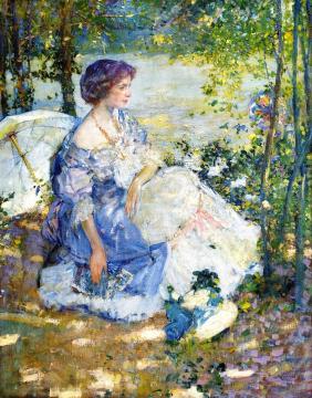 Summer Reverie Artwork by Richard Edward Miller