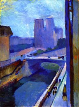 Notre-Dame in the Late Afternoon Artwork by Henri Matisse
