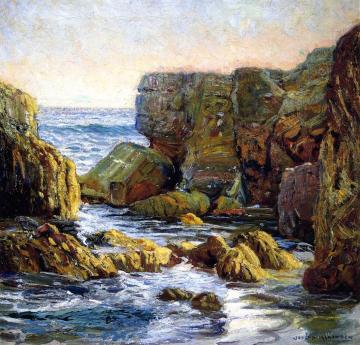 Rocky Cove, Laguna Artwork by Joseph Kleitsch