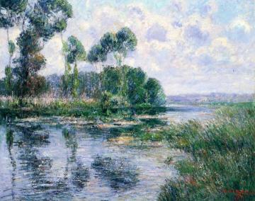 Banks of the Eure Artwork by Gustave Loiseau