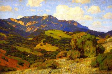 Rolling Hills, California Artwork by William Wendt