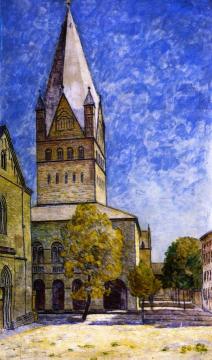 St. Patrokli in Soest Artwork by Christian Rohlfs