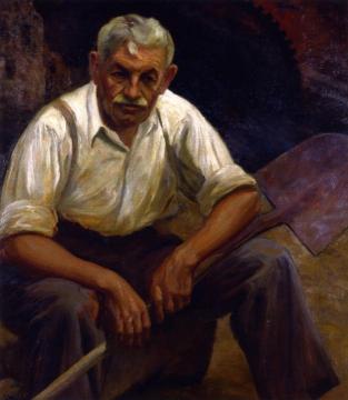 What Does He Think? Artwork by Jean Mannheim