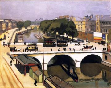 The Pont Saint-Michel in Paris, The Quai des Augustins Artwork by Albert Marquet