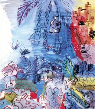 The Castle By The Sea Artwork by Raoul Dufy