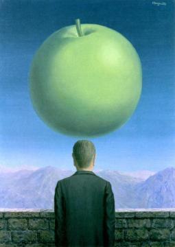 La Carte Postale Artwork by Rene Magritte