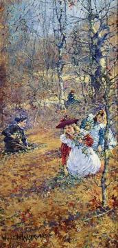 Wood Pinks Artwork by William St. John Harper