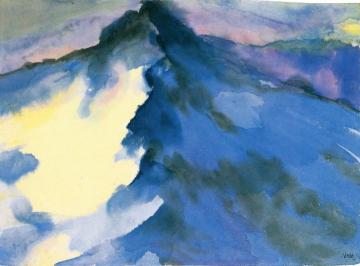 Matterhorn Artwork by Emil Nolde