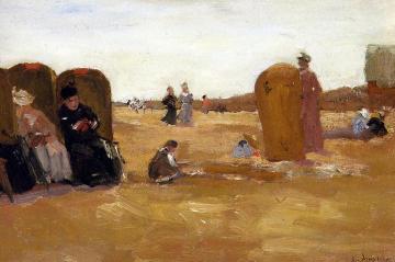 Beach view Artwork by Floris Arntzenius