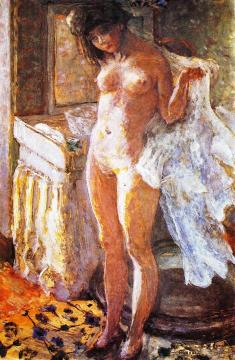 Dans Le Cabinet De Toilette Artwork by Pierre Bonnard