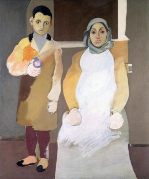 The Artist And His Mother Artwork by Arshile Gorky