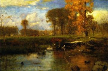 Spirit Of Autumn Artwork by George Inness