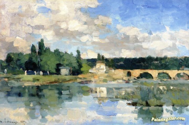 The Old Sevres Bridge Artwork by Albert Lebourg