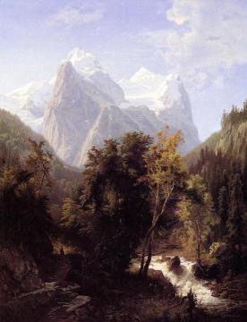 Path Through the Mountains Artwork by William Trost Richards