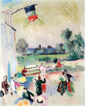 Le Bal Champêtre Artwork by Raoul Dufy