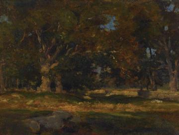 Medfield, Massachusetts Artwork by George Inness
