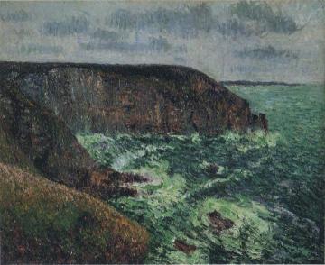 Pont du Jars a Cap Frehel Artwork by Gustave Loiseau