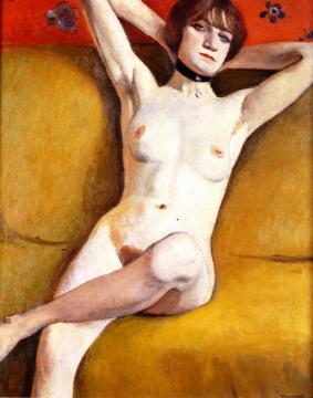 Nude on a Divan Artwork by Albert Marquet