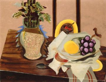 Still LIfe with a Spoon Artwork by Georges Braque