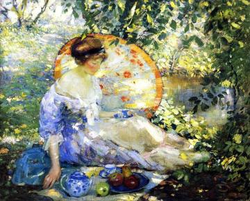 Picnic On The Grass Artwork by Karl Albert Buehr