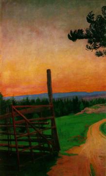 Country Road Artwork by Harald Oskar Sohlberg