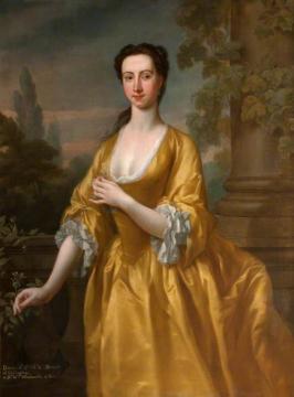 Diana Blackett, Lady Wentworth Artwork by Philippe Mercier