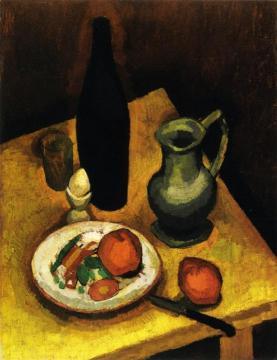 Still LIfe with Egg Cup Artwork by Roger de la Fresnaye