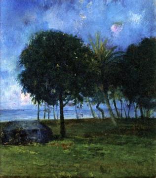 Twilight at Vaiala Artwork by John La Farge