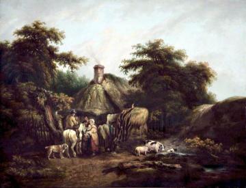 A Country Call Artwork by George Morland