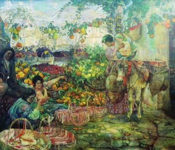 Italy Artwork by Isaak Brodsky