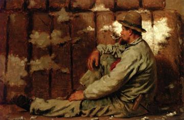 A Longshoreman Artwork by John George Brown
