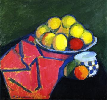 Still LIfe with Apples Artwork by Alexej Jawlensky