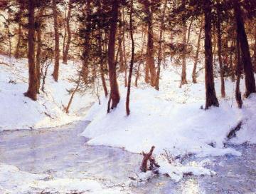 Ice in the Glen Artwork by Walter Launt Palmer