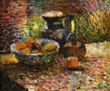 Still Life With Pitcher And Fruit Artwork by Henri Matisse