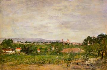Near Antibes Artwork by Eugène-Louis Boudin